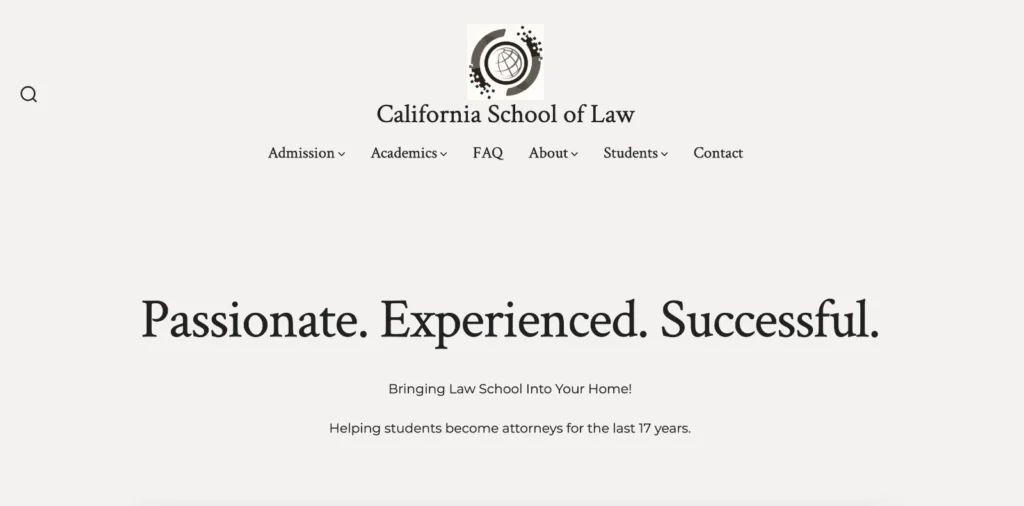 California School of Law